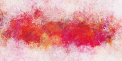 Fototapeta premium Abstract soft yellow center and orange vintage texture background. Soft orange handmade vintage texture design. Abstract banner and canvas design, texture of watercolor.