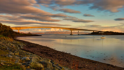 Obraz premium Skye Bridge sunrise