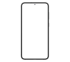 Mockup / template. Smartphone with blank screen for your design. PNG 24	
