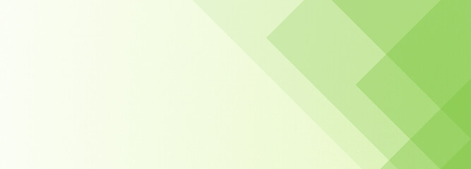 Abstract geometrical digital web horizontal banner design template blank with place for text . Square green transparent stripes lines shapes