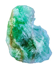 Isolated green aventurine  crystal stone - 568479114