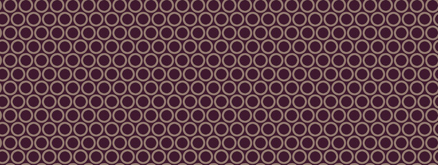 Trendy Seamless Pattern Stippled Circles Texture Vector Retro Colors Abstract Background. Hand Drawn Tileable Geometric Dotted Grunge Repetitive Retro Wallpaper. Bizarre Art Illustration