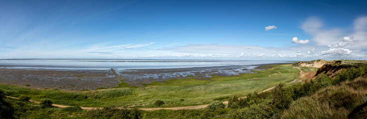 Panorama an der Küste auf Sylt