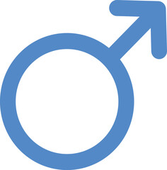 male gender symbol Vector EPS10
