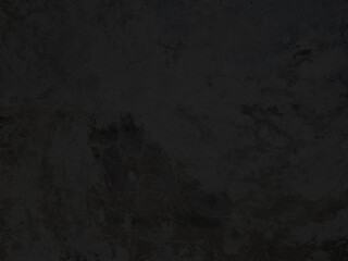 dark black concrete wall - exposed concrete used as background with blank space for design. raw rustic cement background. cracked and weathered surrounding wall.