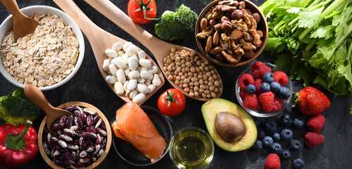 Cholesterol lowering food products. Diet increasing levels of high-density lipoprotein.