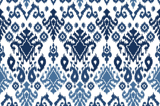ETHNIC TRADITIONAL IKAT WITH OMBRE EFFECT INDIAN PRINTS BOHO PRINTS IN EDITABLE FILE