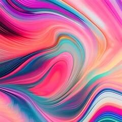 Abstract colorful liquid