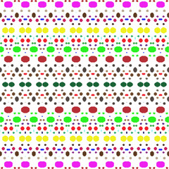 Vector geometric ornament in ethnic style. Seamless pattern with  abstract shapes, repeat tiles. Repeating pattern for decor, fabric,textile and fabric.
