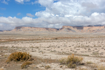 Clouds over the high desert in western Colorado near the Utah border.