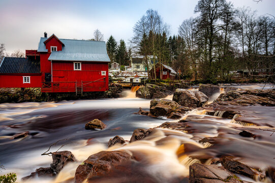 Kvarnfallet Halland Waterfall