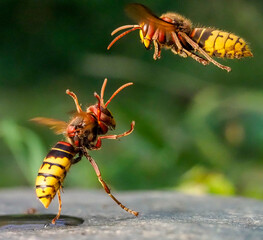 Hornisse (Vespa crabro) 