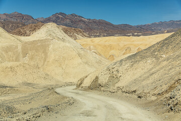 Fototapeta na wymiar Twenty Mule Canyon in Death Valley NP