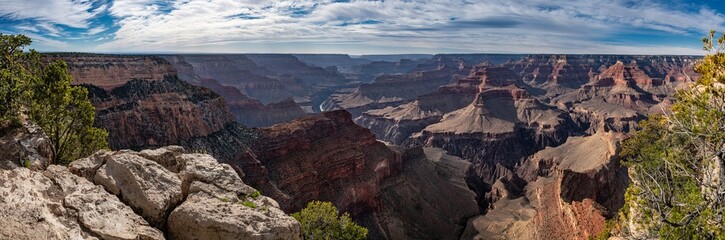 Fototapeta na wymiar Grand Canyon - Arizona, USA (Panorama)
