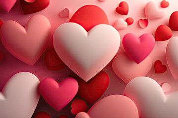 valentine's day, heart, roses, love, red, pink, white, background, sweet, cute, affectionate, romantic, blissful, joy, happy, kiss, valentine, lover, chocolate, candy, flower, gift, hearts, day, 