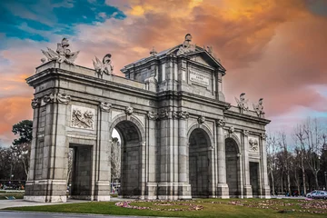Foto auf Alu-Dibond puerta de Alcalá en Madrid © nachocri