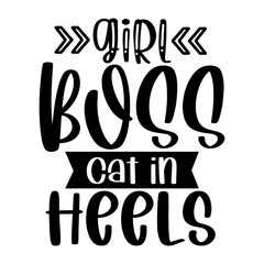 Girl Boss Cat in Heels