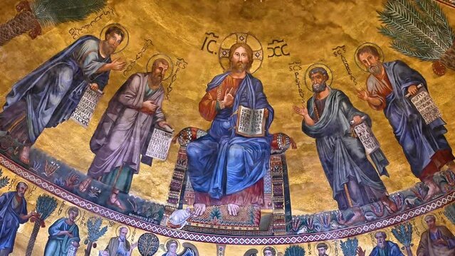 Roma. The Papal Basilica of Saint Paul Outside the Walls