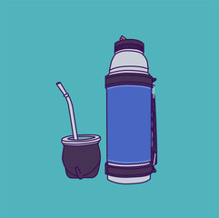Mate y termo