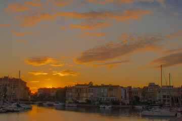 Naklejka premium Amanecer Playas de Valencia