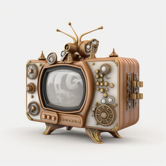 Vintage Viewing: A Steampunk Style TV