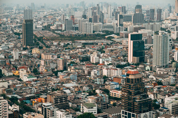 cityscape of Bangkok city