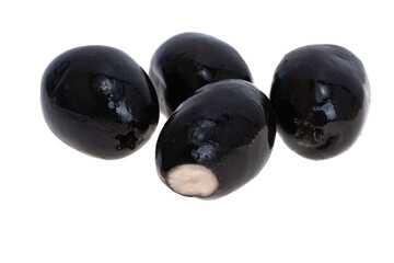 olives stuffed with cheese isolated