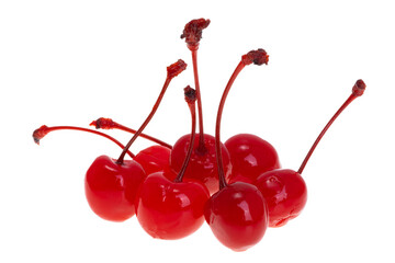 cocktail cherry isolated