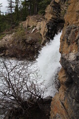 Flow Through The Rocks, Jasper National Park, Alberta