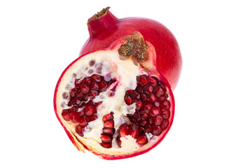 pomegranate isolated