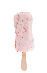 ice cream on a stick isolated