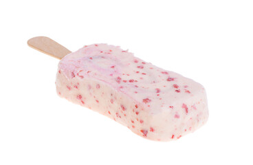 ice cream on a stick isolated