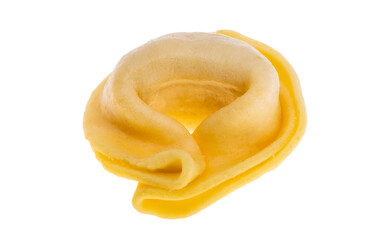 dry ravioli isolated