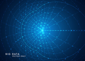 Abstract big data visualization