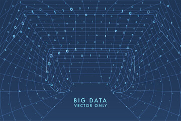 Abstract big data visualization