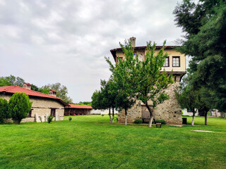 Fototapeta na wymiar Medieval Arapovo Monastery dedicated to Saint Nedelya, Bulgaria