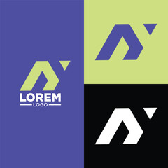 modern N letter logo, monogram logo.