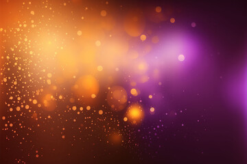 abstract background with bokeh, Beautiful abstract shiny light and glitter on purple pink gradient background illustration. Generative Ai