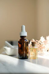 the natural oil for skincare and spa beauty product.