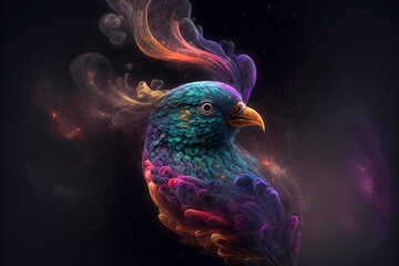 Spirit animal - Parrot, Generative AI