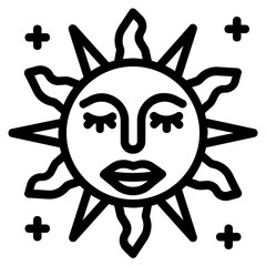 celestial sun icon