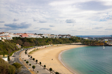 Fototapeta na wymiar Landscape of the Sines city - Portugal