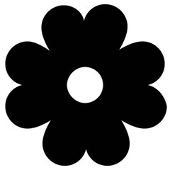 flower vector, icon, symbol, logo, clipart, isolated. vector illustration. vector illustration isolated on white background.