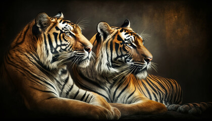 Tiger and Tigress
