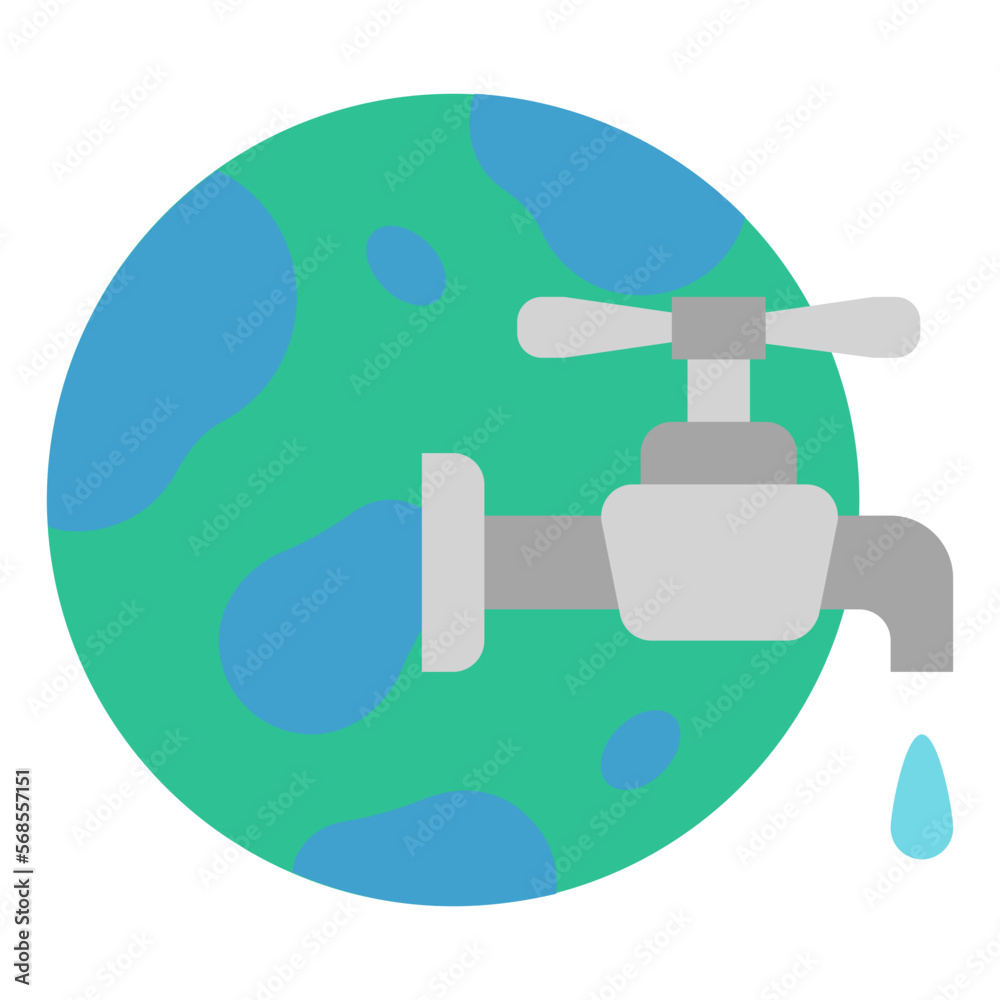 Canvas Prints faucet world water day