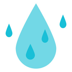 water drop flat icon