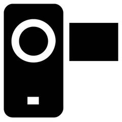 video camera vector, icon, symbol, logo, clipart, isolated. vector illustration. vector illustration isolated on white background.
