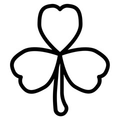 st patricks day clover icon