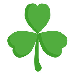 st patricks day clover flat icon