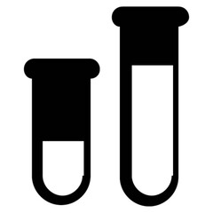 test tube vector, icon, symbol, logo, clipart, isolated. vector illustration. vector illustration isolated on white background.